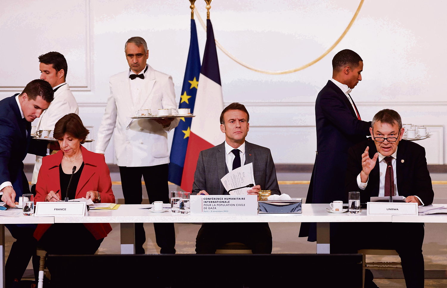 macron exige soberania - Reacciones de la comunidad internacional