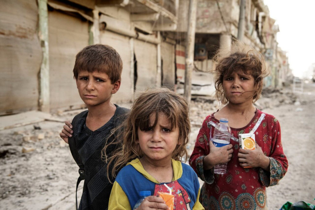 Niños invisibles de crímenes de guerra: la cruda realidad