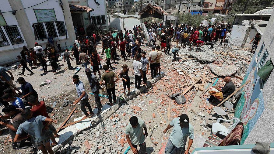 Nuevo ataque sobre Deir el-Balah impacta a la población civil en Gaza