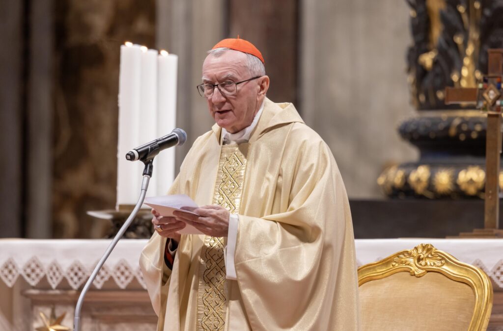 Pietro Parolin en el Vaticano tras la llamada con el Papa, con la palabra clave Pietro Parolin