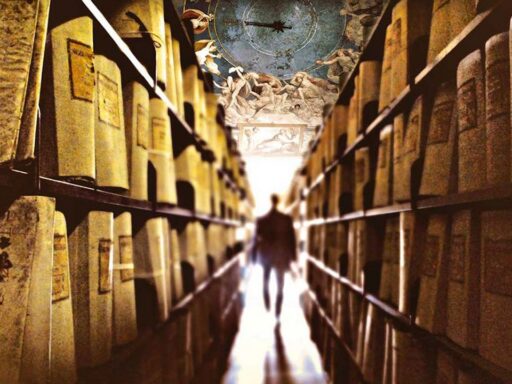Biblioteca dorada - Manuscritos historicos y boveda antigua de la biblioteca imperial perdida