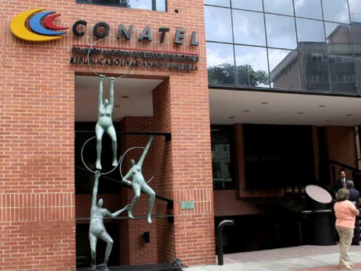 Sede de Conatel en Caracas