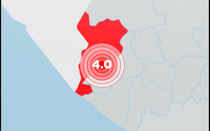 Sismo sorprende a guatemaltecos
