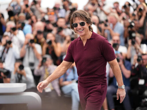 Tom Cruise al recibir el Oscar honorífico 2026