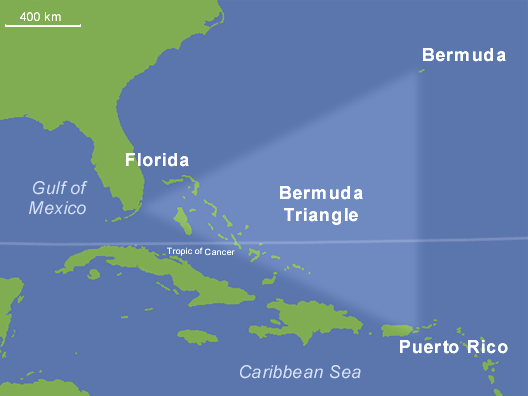 triángulo de las bermudas
