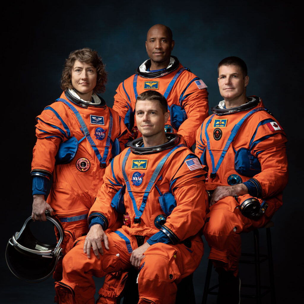 Tripulación de Artemis II recibe la máxima condecoración espacial de EE. UU.