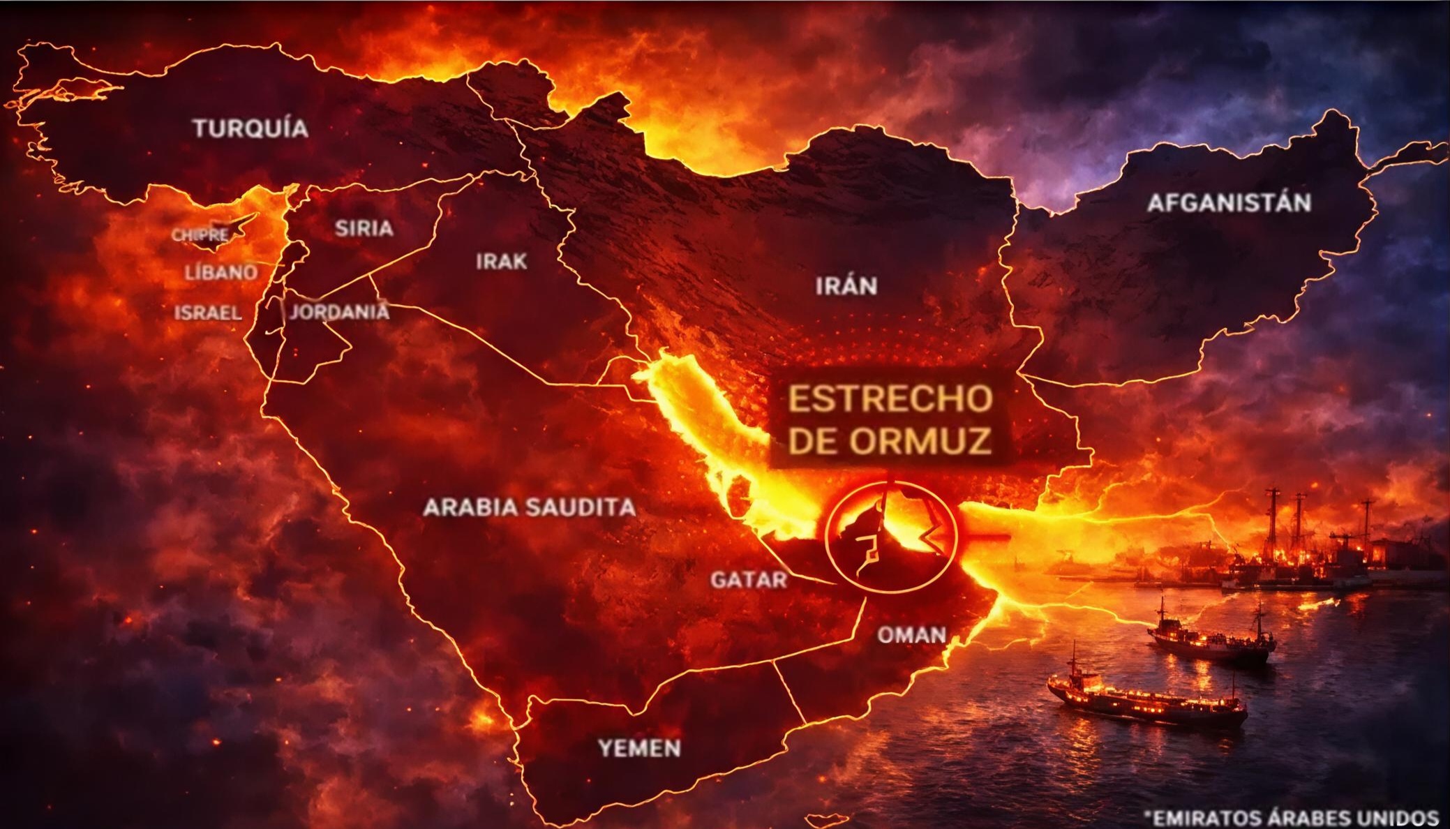 Un petrolero es alcanzado en Ormuz tras la escalada entre EE. UU. e Irán