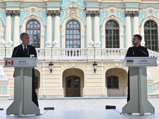 Volodimir Zelensky y Mark Carney conversan sobre nuevas acciones para presionar a Rusia y llegar a un acuerdo