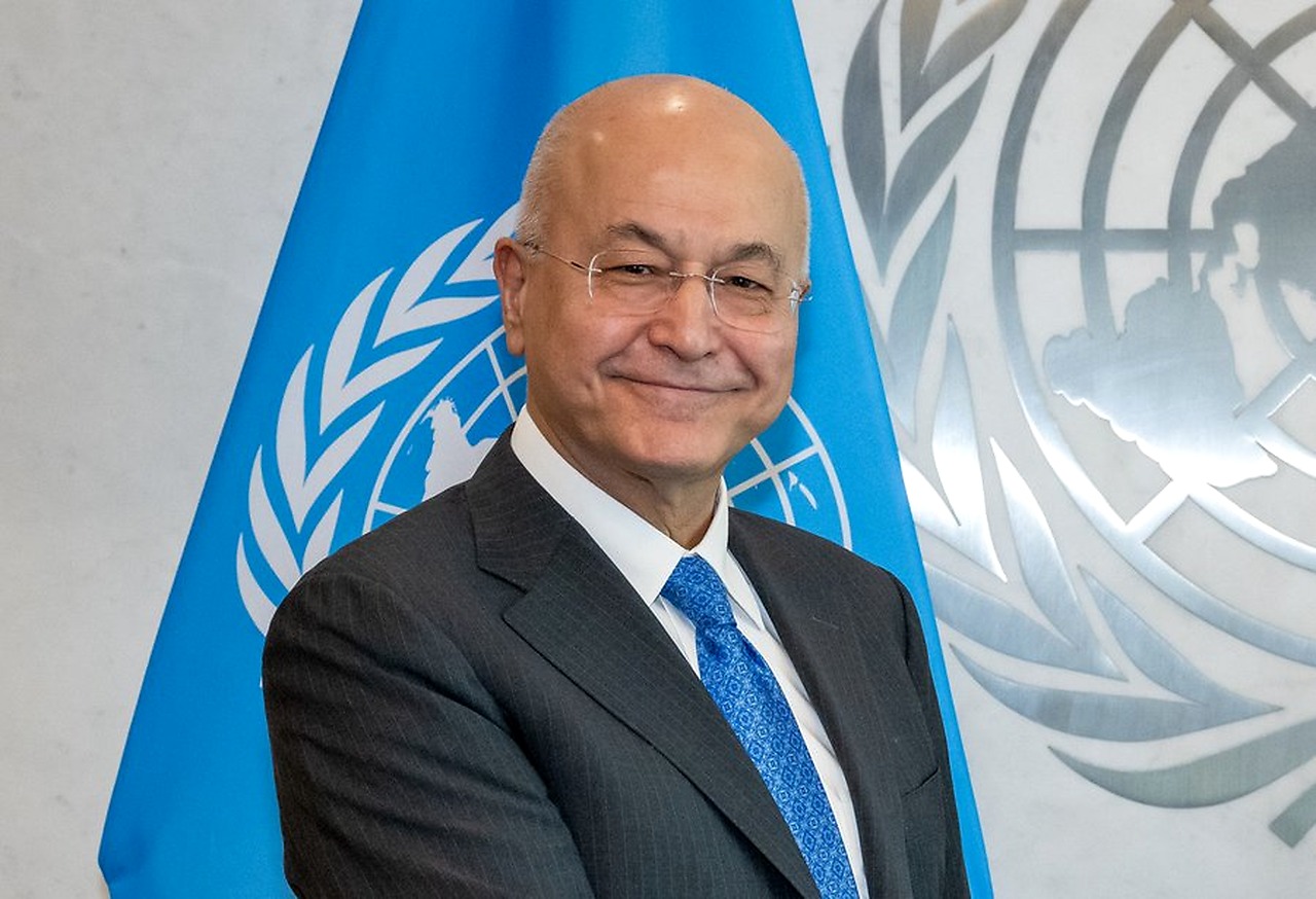 Barham Salih - Avances en la infraestructura básica y servicios esenciales