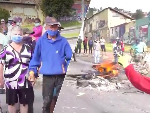 cacerolazos y bloqueos