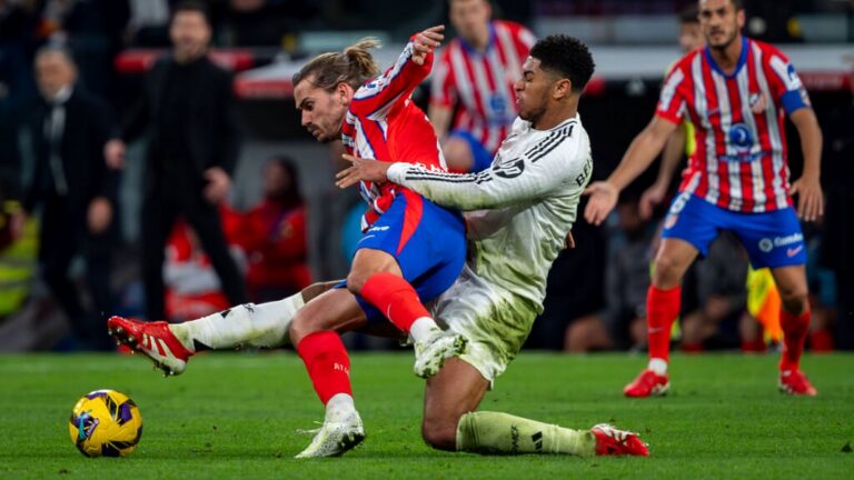 Sergio Ramos y Cristiano Ronaldo en el Derbi madrileño de Europa