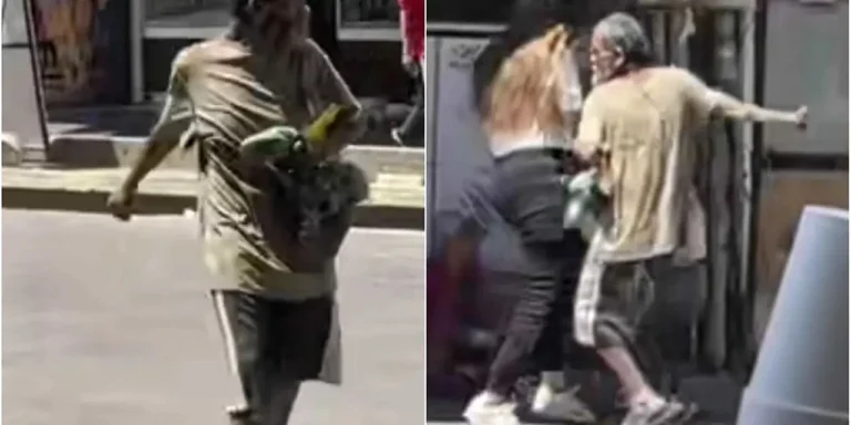 Indigente agredido en ómnibus de la línea 109 se vuelve viral