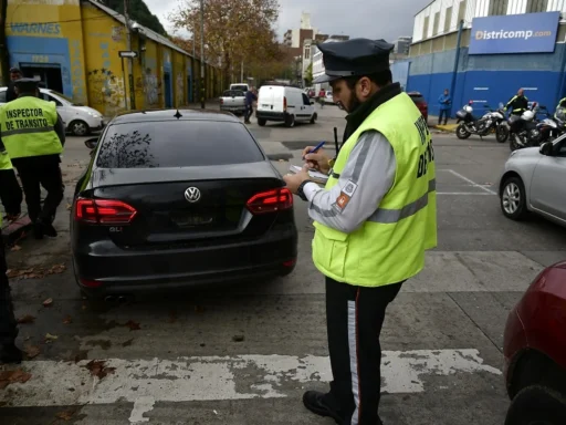 inspectores de tránsito de