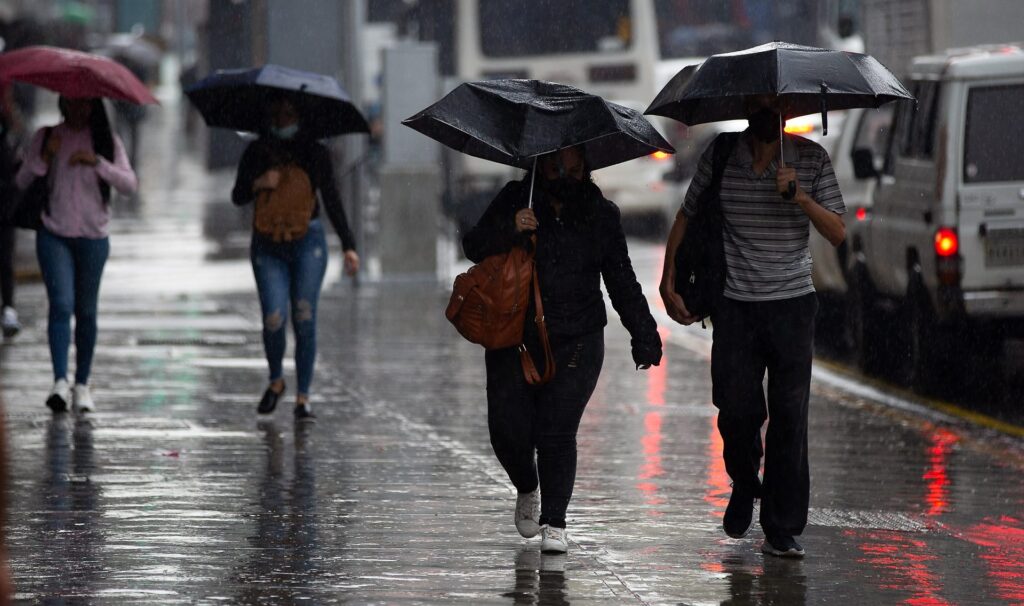 Imagen ilustrativa de Inameh prevé lluvias en gran parte del país este 18-Oct