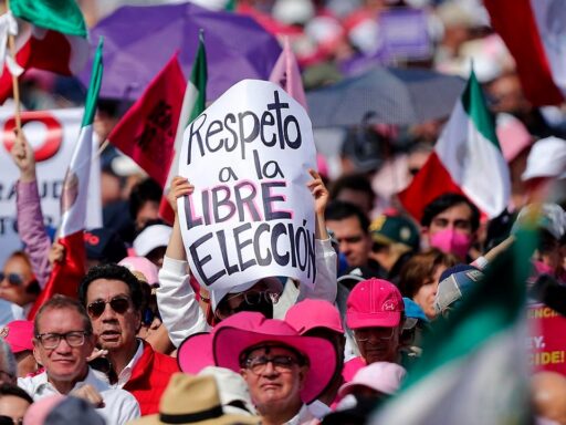 manifestantes exigen elecciones