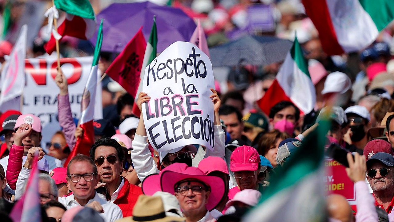 manifestantes exigen elecciones - Impacto de la presión internacional y de organismos de derechos humanos